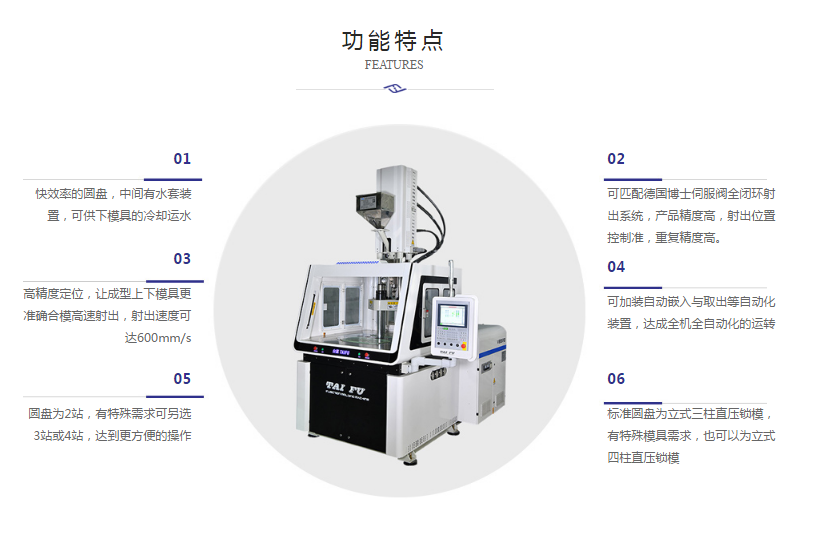 立式高速機功能特點(diǎn)